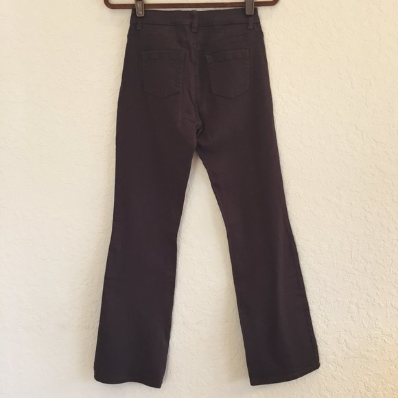 DG2 Diane Gilman Dk Brown BootCut Jean Sz 2 - Picture 3 of 5